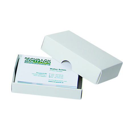 Patch Incubus meten Visitekaart doosjes - Bodem en deksel dozen - Kartonnen dozen - Producten |  recypack